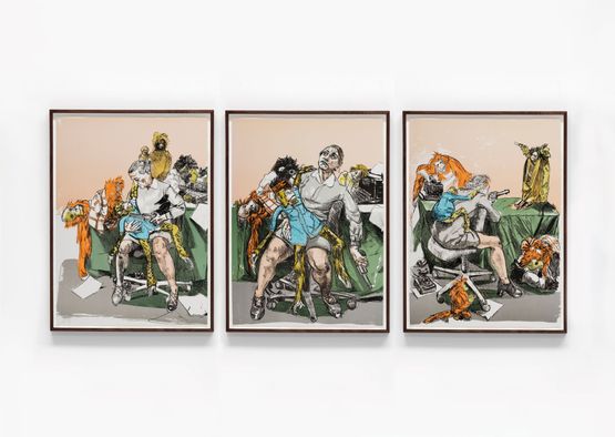 Shakespeares Room by Paula Rego contemporary artwork Print