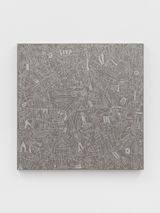 TIME SIGNALS The Silver Answer by Vio Choe contemporary artwork painting