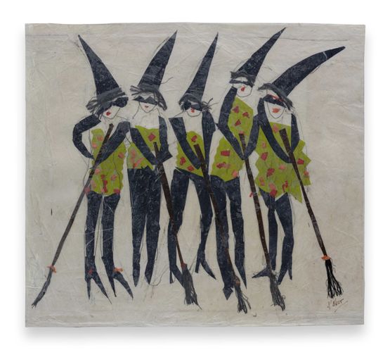 Karneval serisi 5 by Azade Koker contemporary artwork Works on Paper