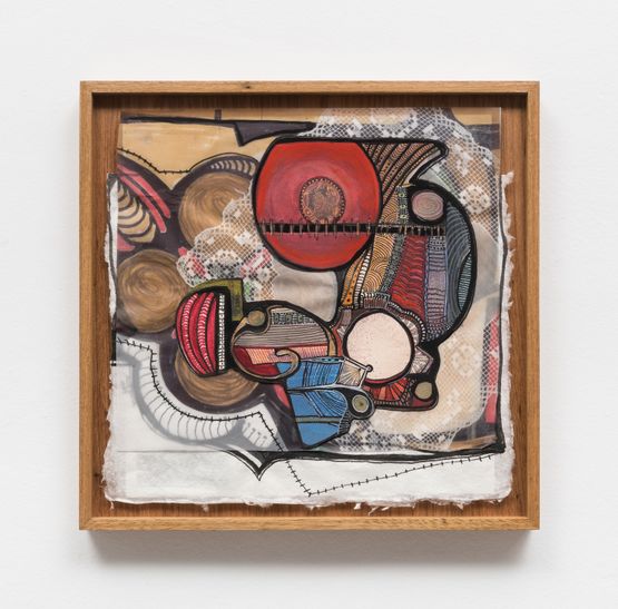Untitled  Sem titulo by Sonia Gomes contemporary artwork Works on Paper