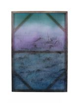 Untitled by Chris Watts contemporary artwork painting textile