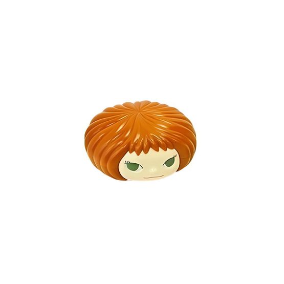 Gummy Girl - orange by Yoshitomo Nara contemporary artwork Sculpture