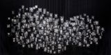 Clock Ticks in the Night Tic toc Tic toc by Geraldine Javier contemporary artwork installation