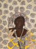 Sous lecorce du temps  Nurse by Omar Ba contemporary artwork Painting