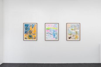 Contemporary art exhibition Group Exhibition Color To Quiet at Galerie Urs Meile Zurich Switzerland