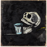 Immer Trinken by Walter Dahn contemporary artwork painting