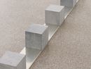 Belgica Tin Train Brussels by Carl Andre contemporary artwork Sculpture
