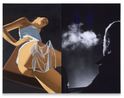Arc Lights by David Salle contemporary artwork Mixed Media