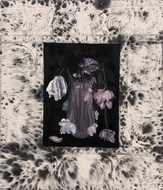 Eternity Blossomed by Han Mengyun contemporary artwork Painting
