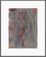 Arrival I by Sabine Moritz contemporary artwork drawing works on paper