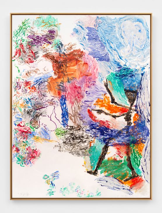 Painting No. 2 2021 5.20.21 by Oliver Lee Jackson contemporary artwork Painting