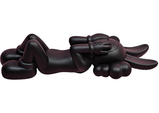 Holiday Indonesia - black by KAWS contemporary artwork Sculpture