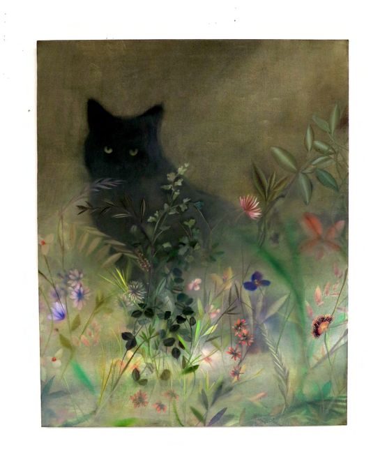 Shadows by Autumn Ramsey contemporary artwork Painting
