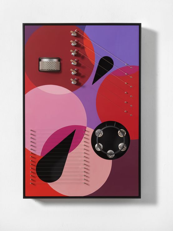 Vibrating Images Bubbling Hookline by Nevin Aladag contemporary artwork Mixed Media