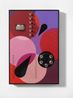 Vibrating Images Bubbling Hookline by Nevin Aladag contemporary artwork Mixed Media