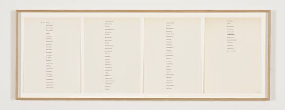 It is whole... by Robert Barry contemporary artwork Works on Paper