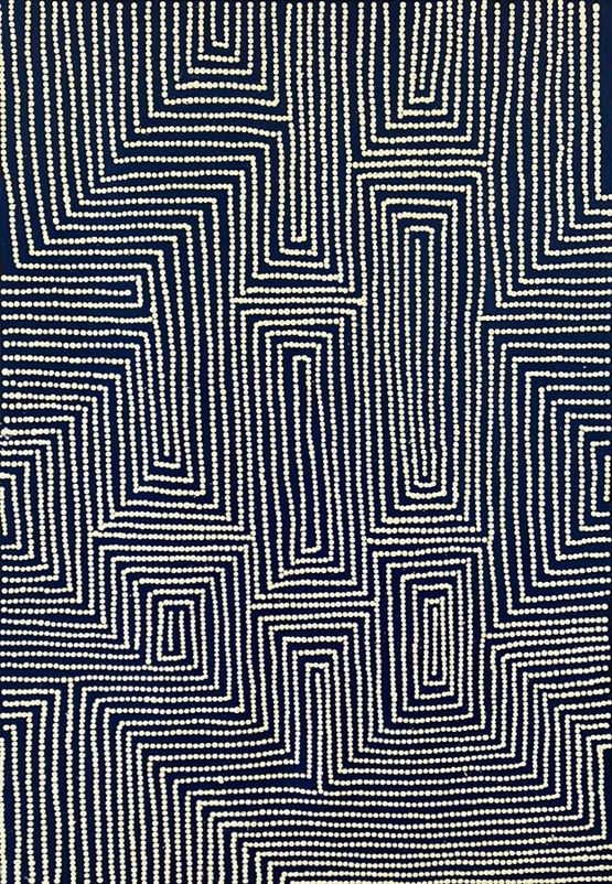 Untitled by Angus Tjungurrayi contemporary artwork Painting