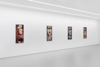 Contemporary art exhibition K. T. Kobel Hand Body Object Sin at Kutlesa Goldau Switzerland