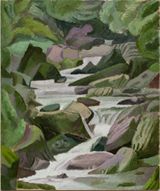 Rocky creek No. 3 by You Yong contemporary artwork painting
