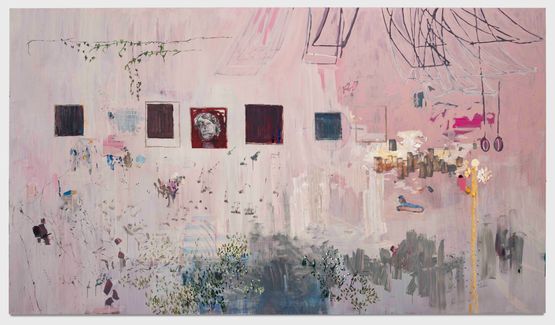 Trapezio by Marina Rheingantz contemporary artwork Painting