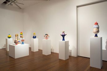 Contemporary art exhibition Angela Brennan Rustic Deities at Roslyn Oxley9 Gallery Sydney Australia