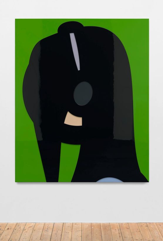 Town head. 5 by Julian Opie contemporary artwork Painting