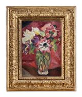Bouquet au vase de cristal by Louis Valtat contemporary artwork painting