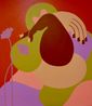 Silent Comfort by Deborah Segun contemporary artwork Painting