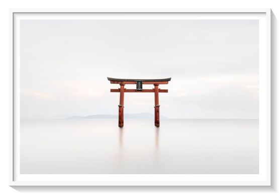 Biwako Shiga Japan by Ulana Switucha contemporary artwork Print