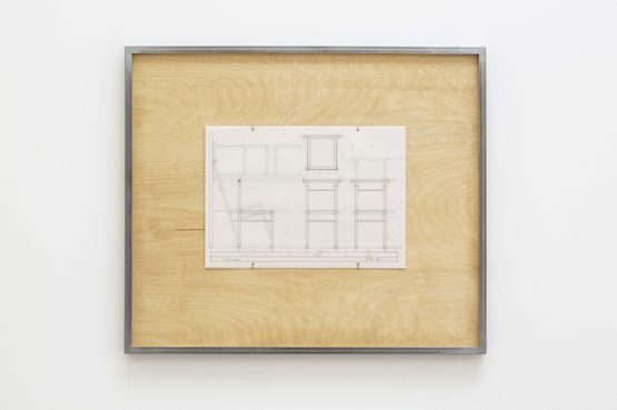 NCOSNIOM 2 by Martin Boyce contemporary artwork Painting
