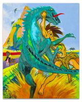 Benjamin by Archie Rand contemporary artwork painting