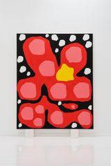 Chunking Flower 7 by Bertrand Fournier contemporary artwork painting