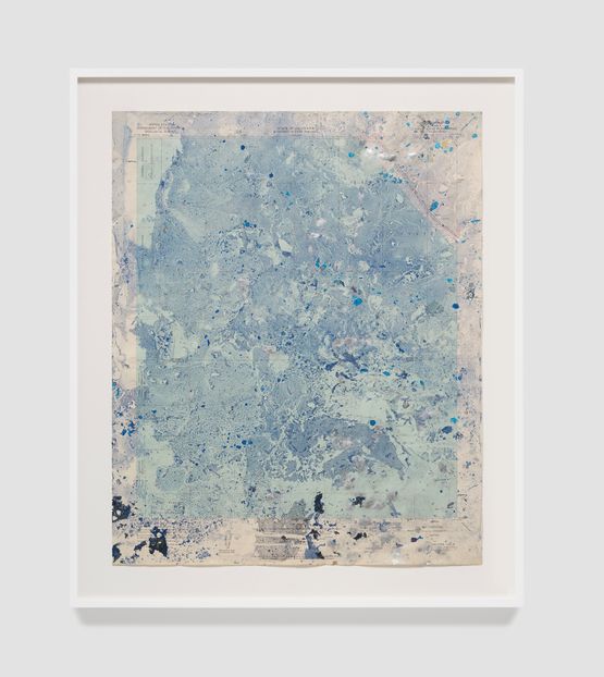 Salton by Oscar Tuazon contemporary artwork Painting