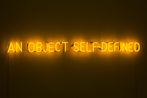 Self-defined object by Joseph Kosuth contemporary artwork Sculpture