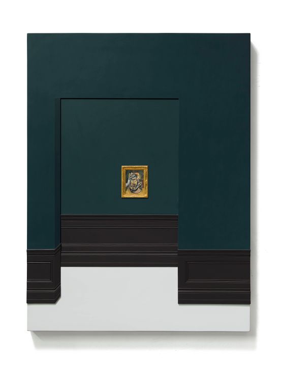 Self-Portrait of Picasso  by Huang Yishan contemporary artwork Mixed Media