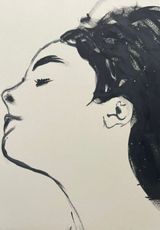 Untitled by Rachel Howard contemporary artwork drawing works on paper