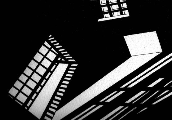 Non-Architectural Renderings 1 by Heba Y. Amin contemporary artwork Works on Paper