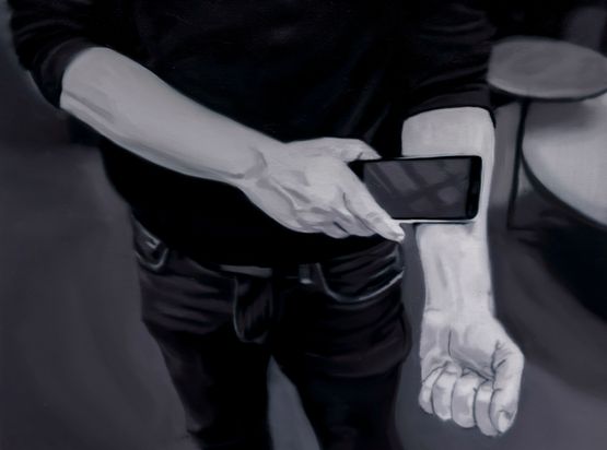 Chip by Alpin Arda Bagck contemporary artwork Painting