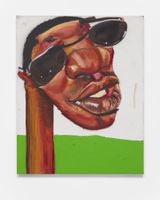 On The Green by Brandon Deener contemporary artwork painting works on paper