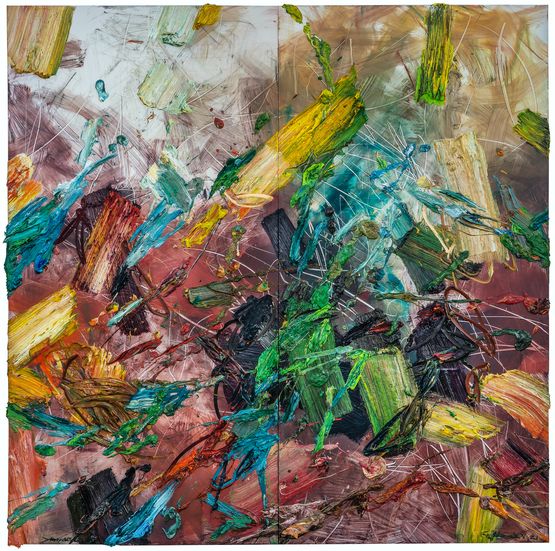 Alam Takambang Nature Unfolds by Erizal As contemporary artwork Painting