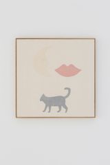 I had a dream by Lucia Vergara contemporary artwork textile