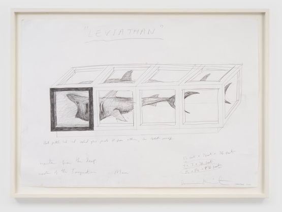 Leviathan by Damien Hirst contemporary artwork Works on Paper