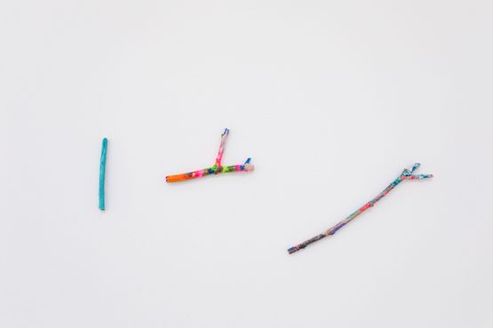 Stick XXVII XXII XXXI by Hayley Tompkins contemporary artwork Painting