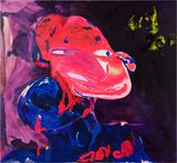 watch and witness by Tom Polo contemporary artwork painting