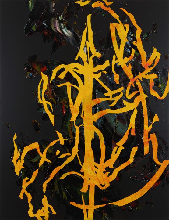 Javelin Throwing by Okubo Saya contemporary artwork Painting