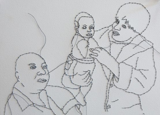 Blind Drawings I by Monica De Miranda contemporary artwork Works on Paper