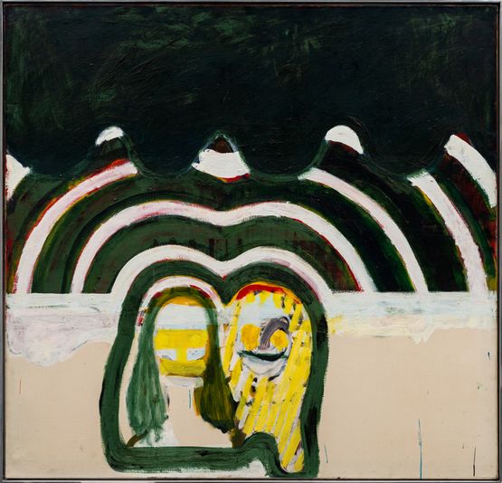 Travelling by Howard Hodgkin contemporary artwork Painting