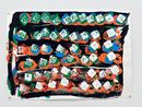 Paper acrylic paint by Takafumi Yamane contemporary artwork Painting