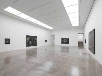 Cinga Samsons Pupilless Figures at White Cube