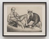 Sailors Dream by Tom of Finland contemporary artwork drawing